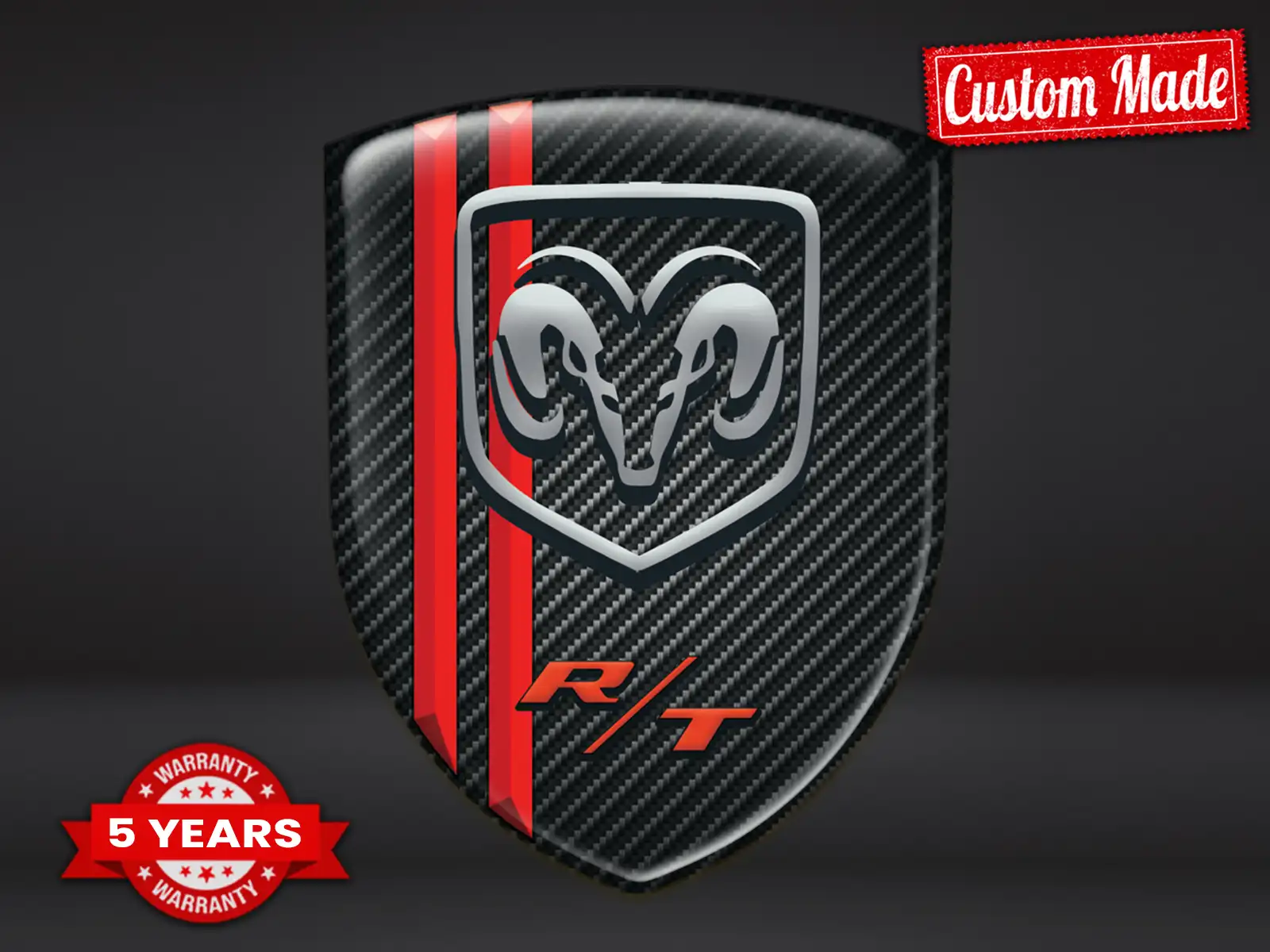 Dodge Pegatinas Adhesivas Resistentes Limitadas Alta Calidad